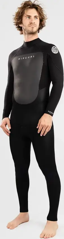 Omega 3/2 GB Back Zip Steamer Våtdrakt svart
