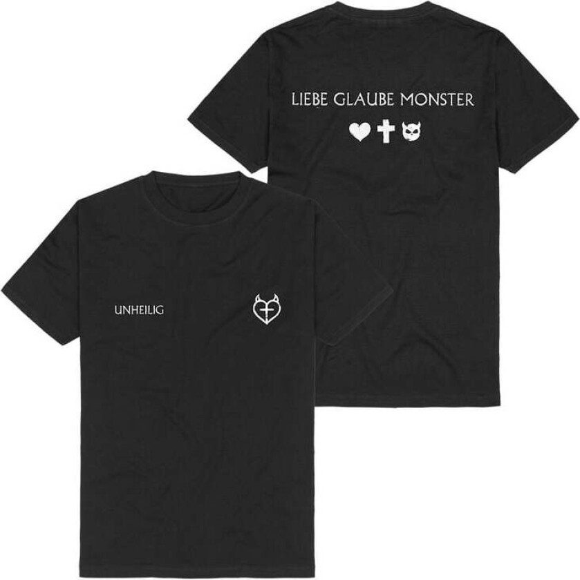 T-skjorte - Title Icons - S til 3XL - Herrer - svart