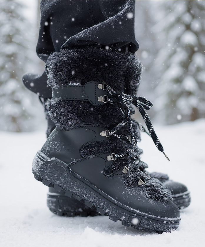 Bilde av Birkebeiner - Viddo Piggsko Svart - 41