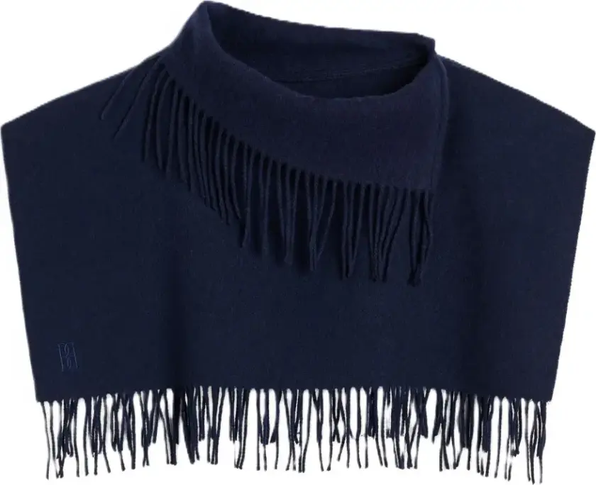 Bilde av Turtla wool fringe bib