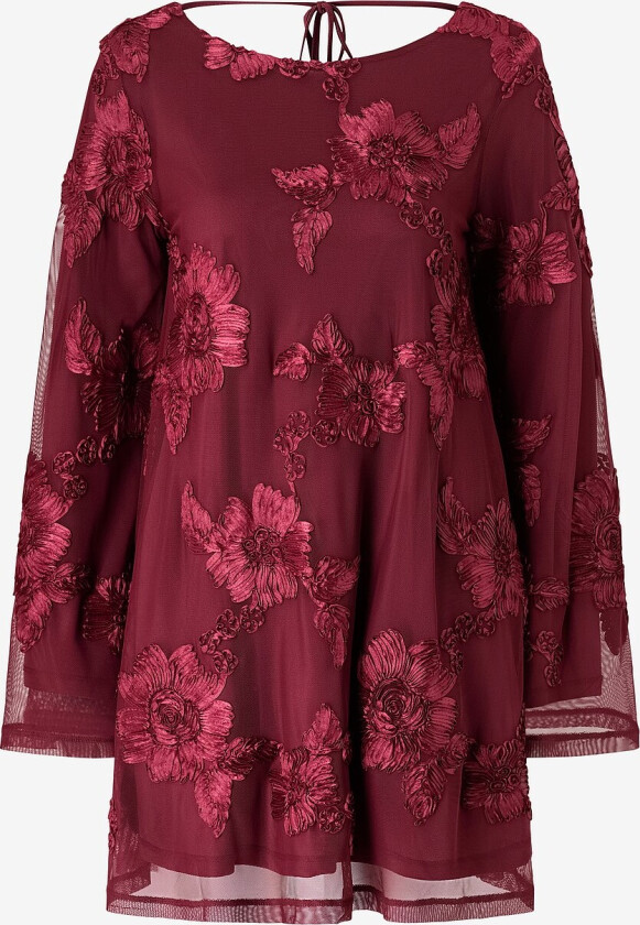 Kjole Wide Flowy Mini - Rød