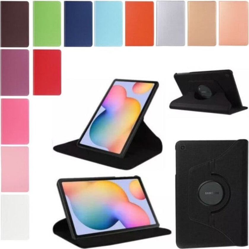 Passer Samsung Galaxy Tab S6 Lite deksel - Brun Brun brun