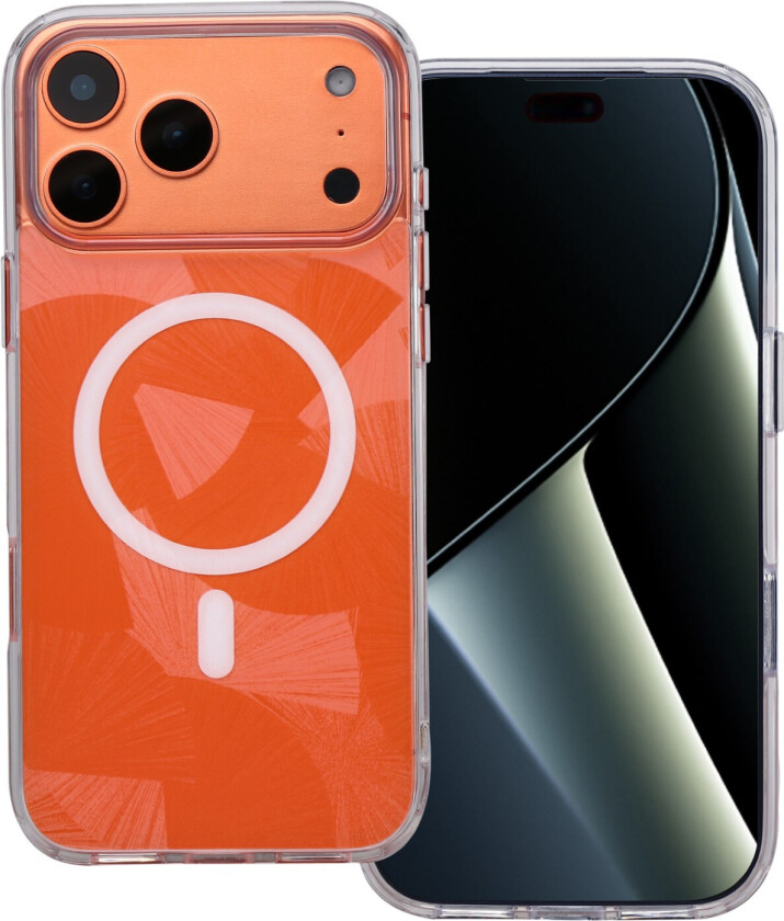 Flash Mag Deksel for iPhone 17 Pro Max - Oransje