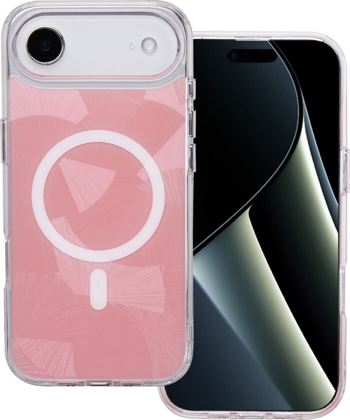 Flash Mag Deksel for iPhone 17 Air - Rosa