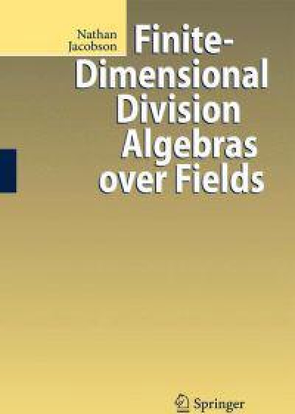 Finite-Dimensional Division Algebras over Fields