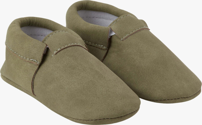 Casual Mocs Tøfler, Green, 3-6 md. - Innesko & Tøfler - Naturgummi,PU
