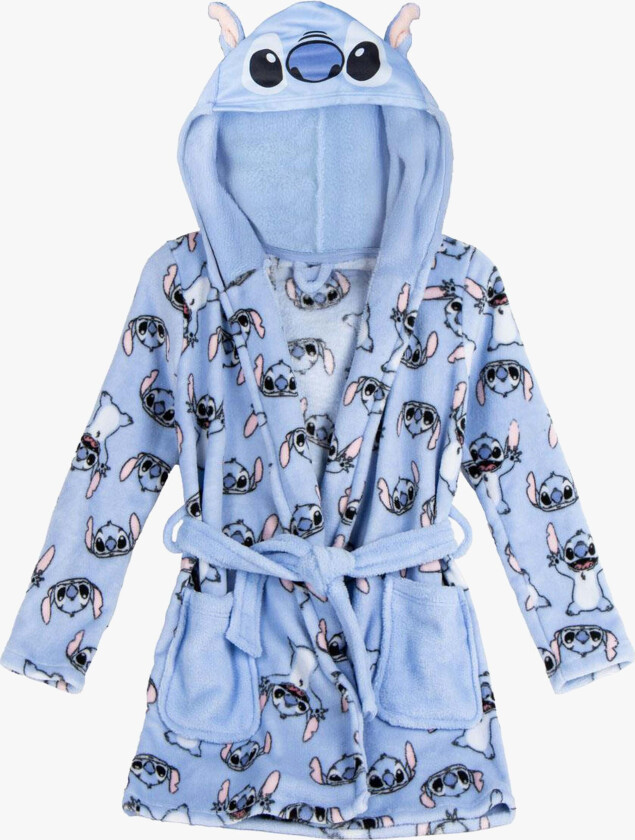 Disney Lilo & Stitch Morgenkåpe, Blå, 12 år - Morgenkåper - 100% Polyester