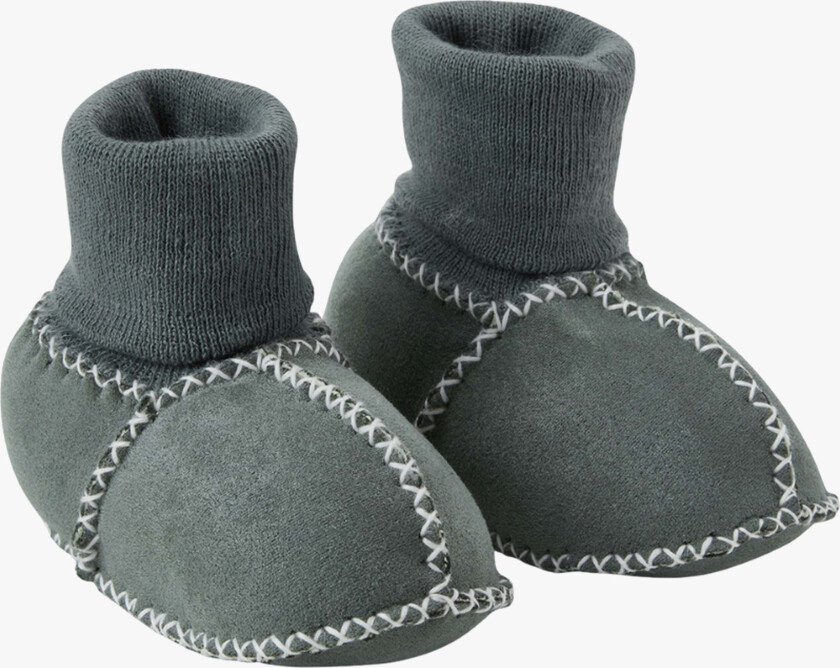 Cosy Mocs Tøfler, Green, 0-6 md. - Innesko & Tøfler