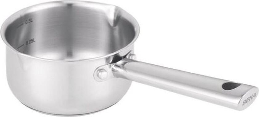 Cicla smørsmelter 0,7L to helletuter 12 cm stål
