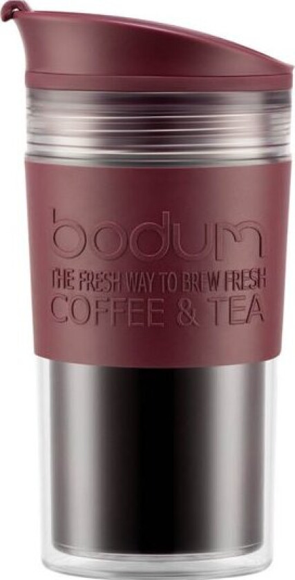 Travel Mug reisekopp 35 cl dobbeltvegg cranberry