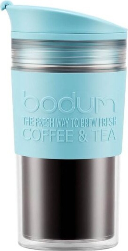 Travel Mug reisekopp 35 cl dobbeltvegg ice blue