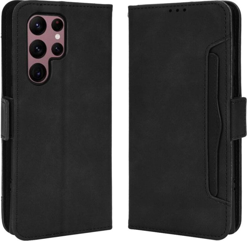Bilde av Samsung Galaxy S22 Ultra 5G Lommebok-deksel - Svart