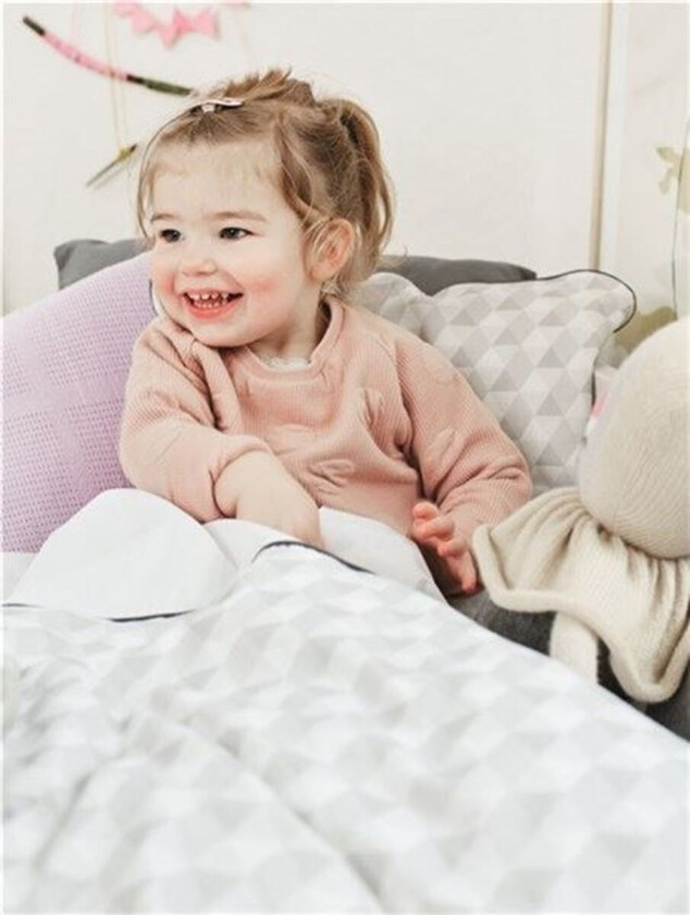 Babydan Sengetøy Barn, Grey Harmony (80x100cm)