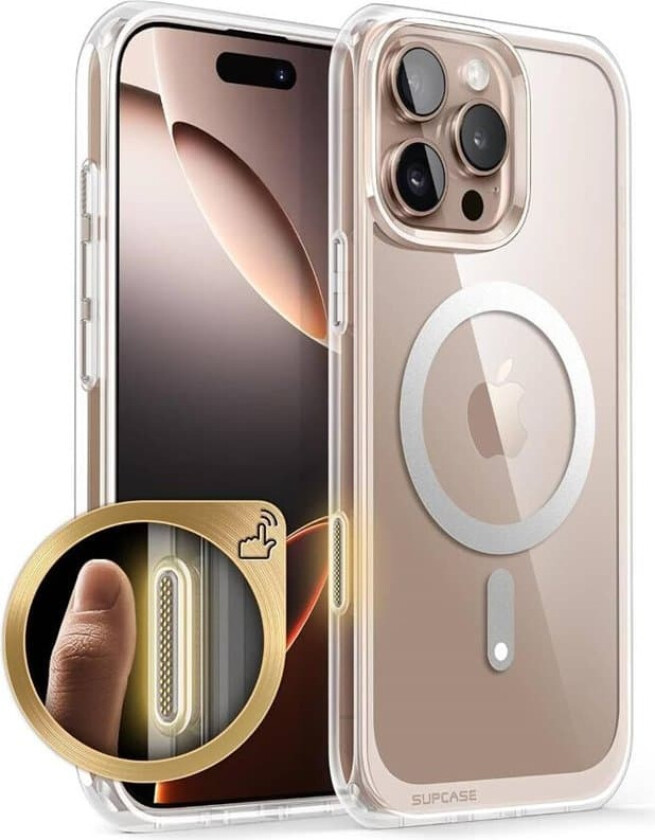 SUPCASE UB Mag deksel Apple iPhone 16 Pro Max - Clear