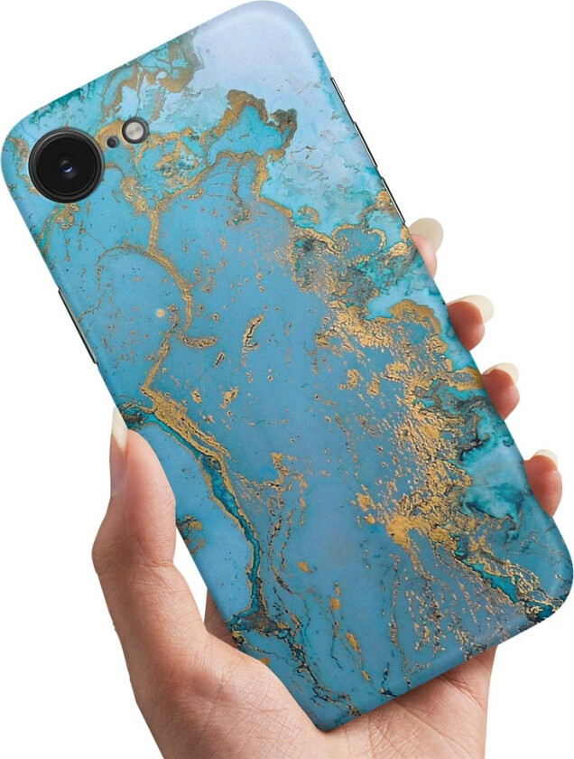 iPhone 16e - Deksel/Mobildeksel Marmor