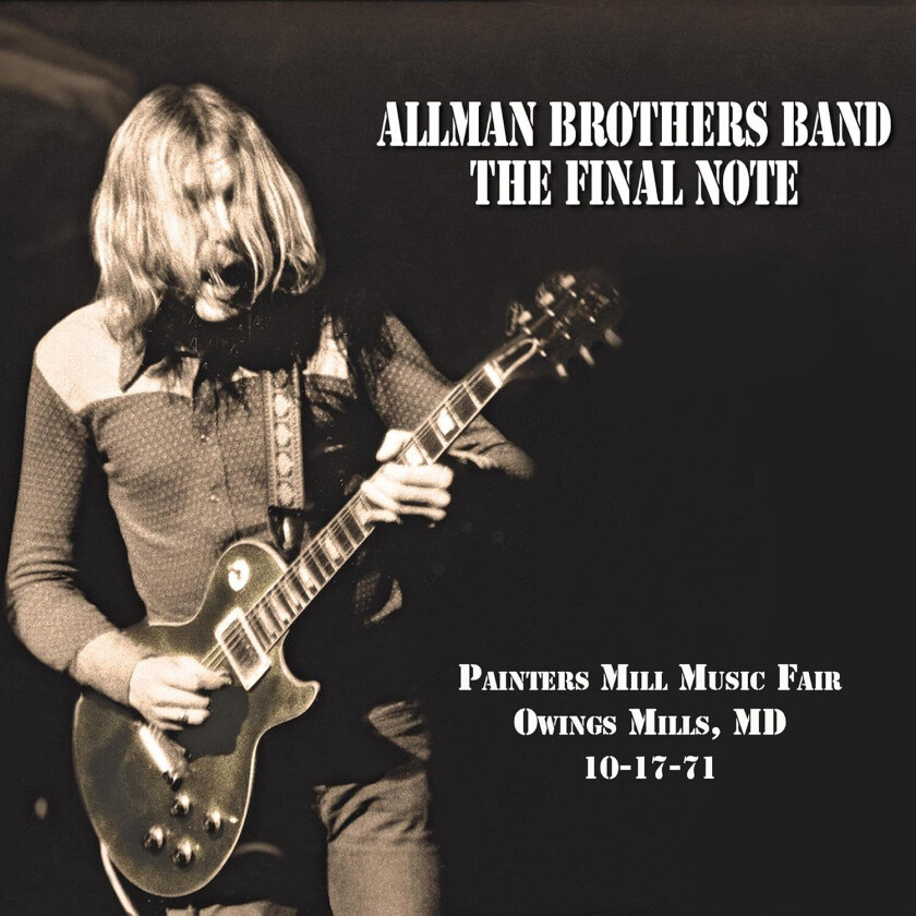 The Allman Brothers Band The Final Note LP/Vinyl