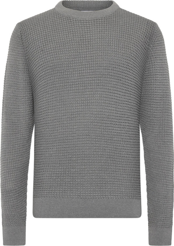 Genser - Strikk - GrAnker - Grå Melert - - 12 år (152) - Genser