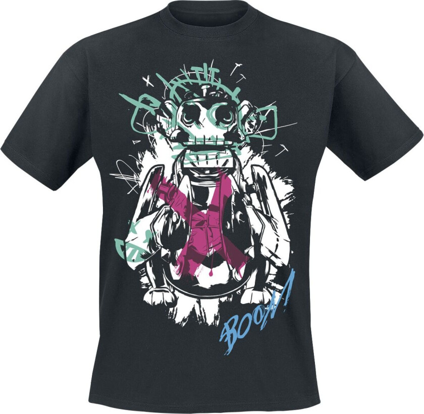 gaming T-skjorte - Arcane - Monkey Bomb - S til XXL - Unisex - svart
