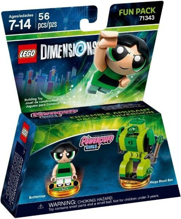 Lego 71343 The Powerpuff Girls Fun Pack