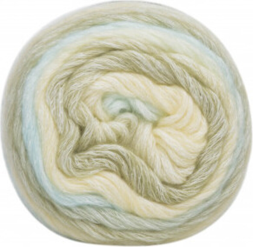 Anemone Garn 01 Lys Blå/Beige