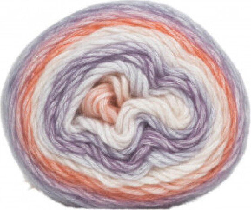 Anemone Garn 09 Lilla/Rødt/Krem