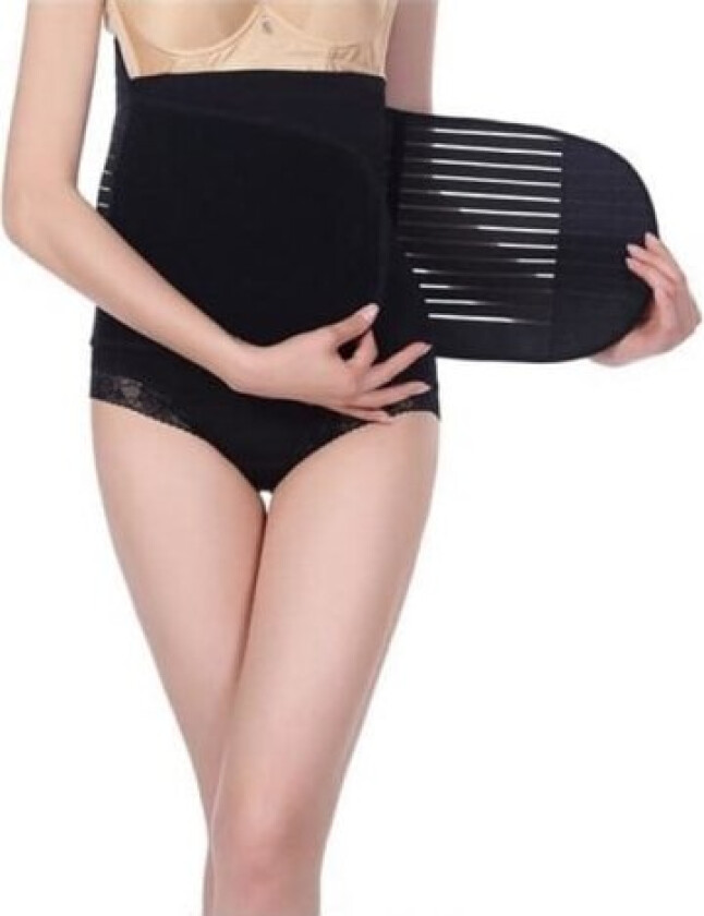 Bilde av Effektiv magebelte etter fødsel og graviditet - M svart m