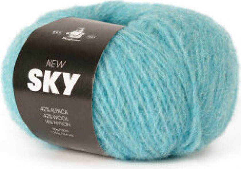 New Sky Garn Unicolour 77 Aqua