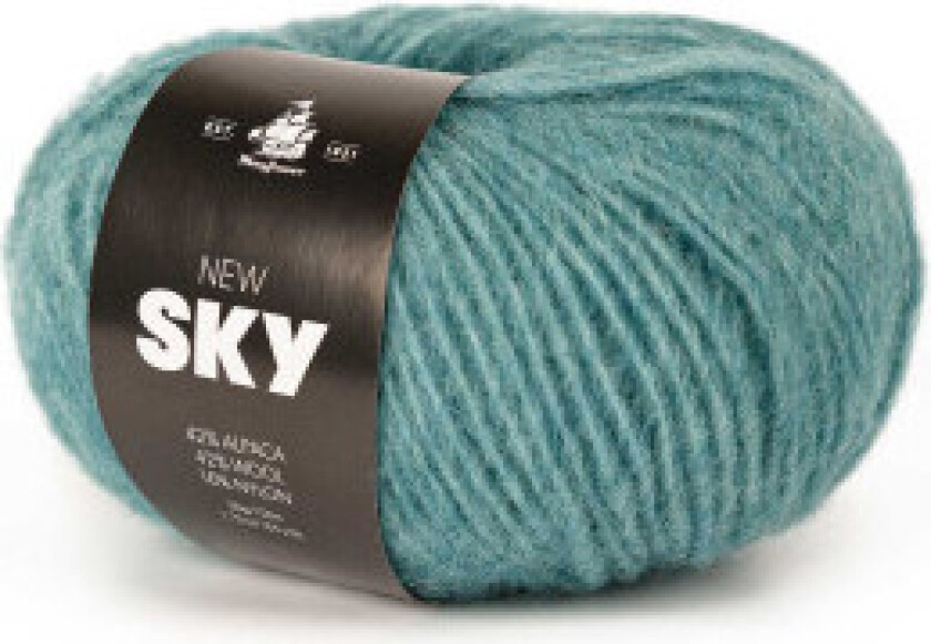 New Sky Garn Unicolor 78 Atlanterhavet