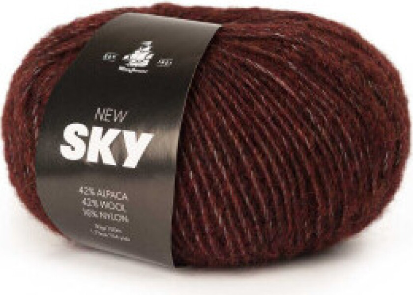 New Sky Garn Unicolor 83 Rosin