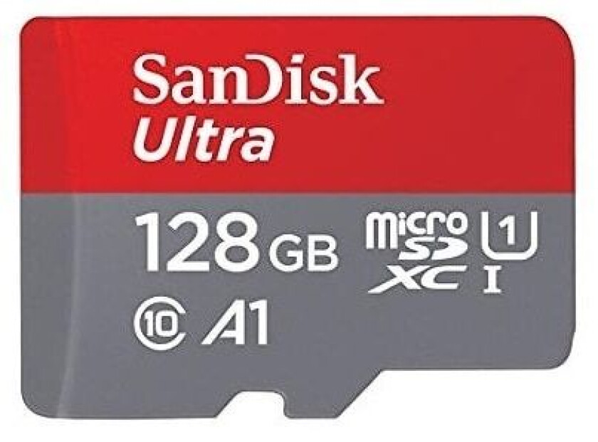 minneskort 128GB, Ultra microSDXC, Class 10, UHS-I, 100MB/s