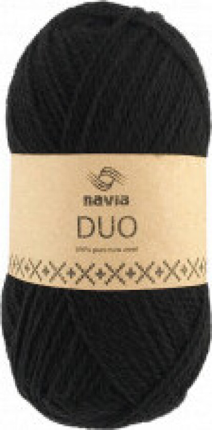 Duo Garn 27 Svart