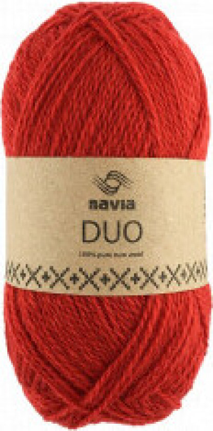 Duo Garn 214 Rød