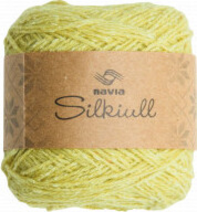 Silkeull Garn 616 Gul