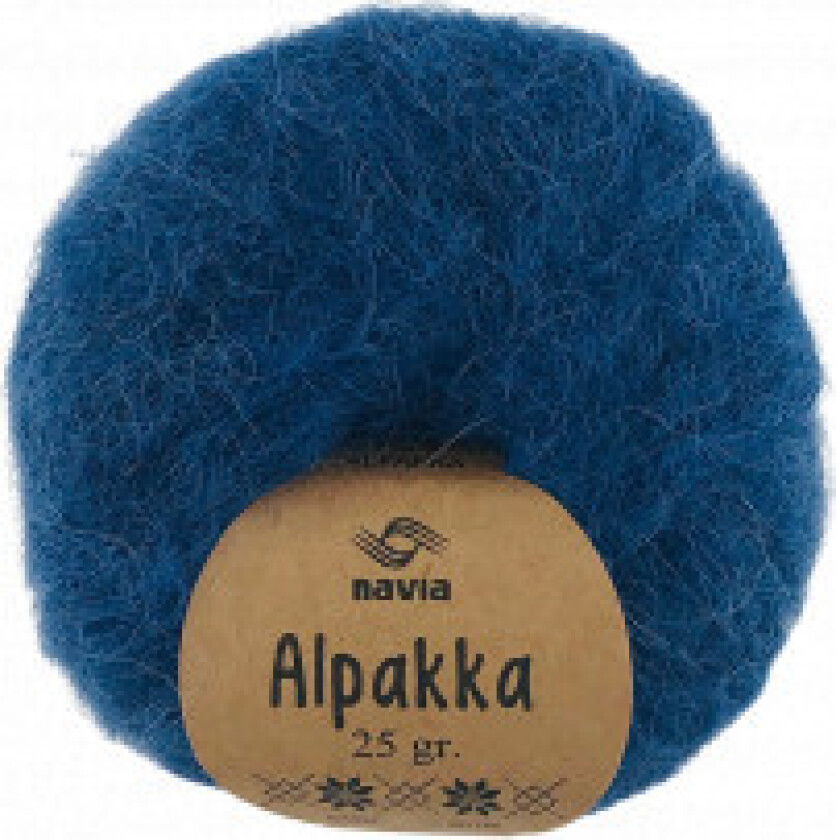 Alpakka Garn 824 Marineblå