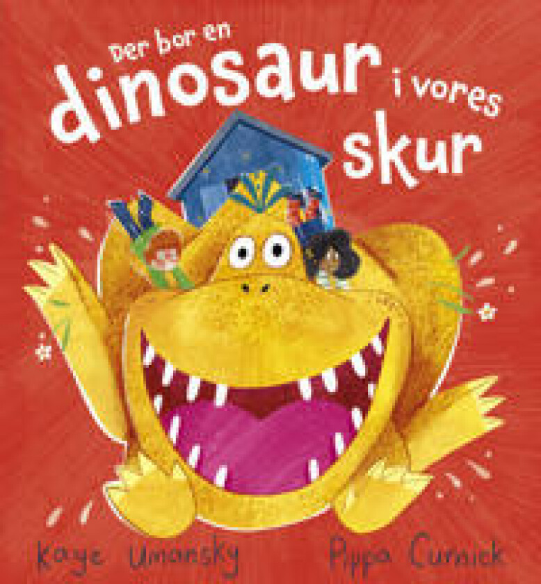 Der bor en dinosaur i vores skur