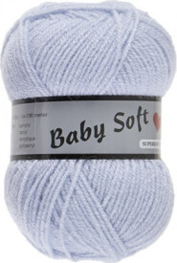 Lammy Baby Soft Garn 011 Pastellblå