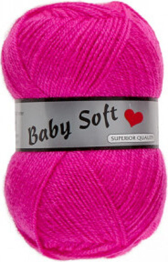Lammy Baby Soft Garn 020 Neonrosa