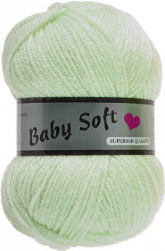 Lammy Baby Soft Garn 037 Pastellgrøn
