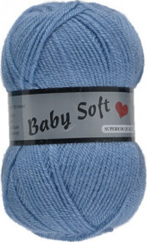 Lammy Baby Soft Garn 040 Blå