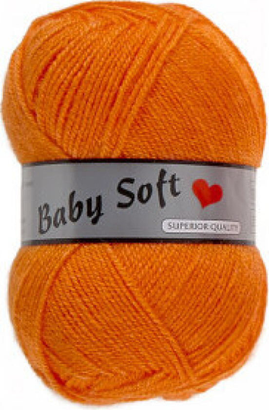Lammy Baby Soft Garn 041 Oransje