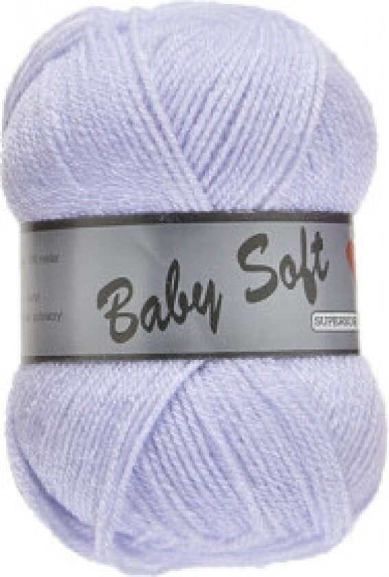 Lammy Baby Soft Garn 063 Lys Lilla