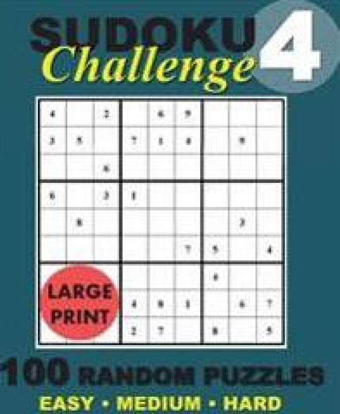 Sudoku Challenge #4: 100 Random Sudoku Puzzles