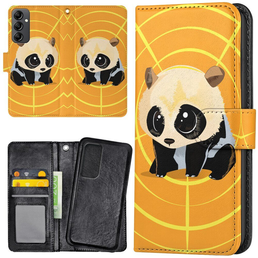 Samsung Galaxy S24 Plus - Lommebok Deksel Panda