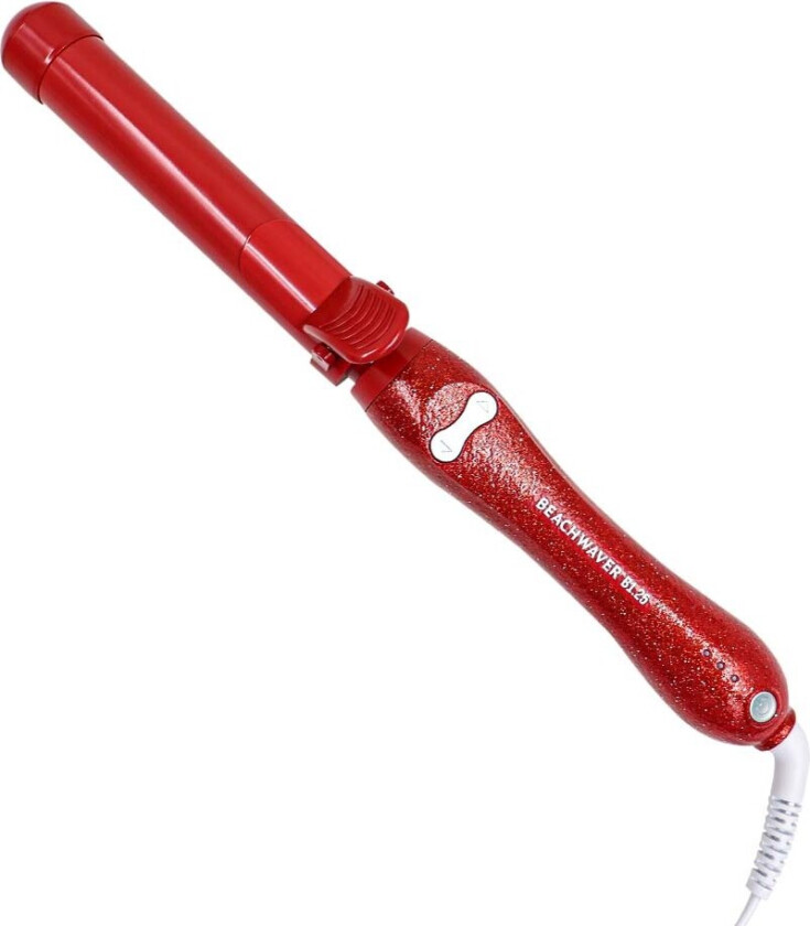 B1.25 Red Glitter- 1.25 Inch Curling Iron