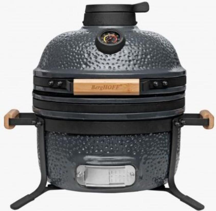 Berghoff Ron Keramisk Bbq Grill 40 Cm (16") Grå