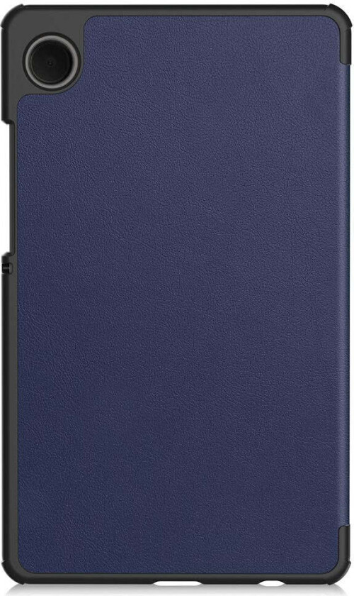 Samsung Galaxy Tab A11 Skinn Deksel m. Stativfunksjon - Blå