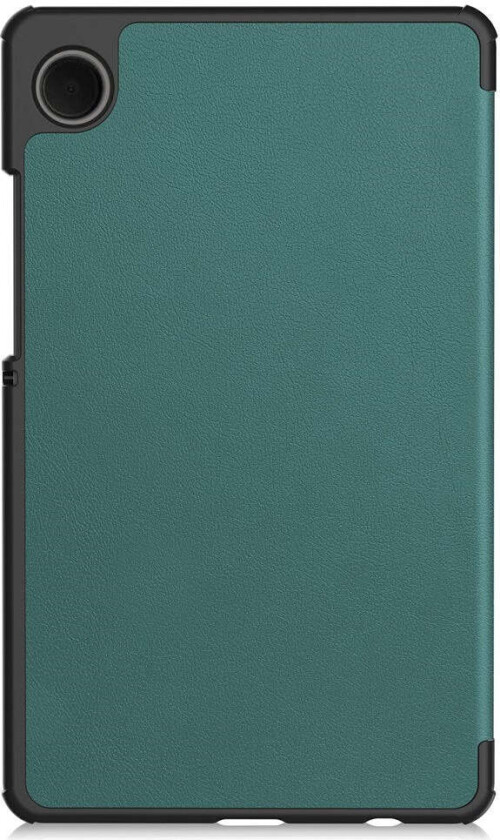 Samsung Galaxy Tab A11 Skinn Deksel m. Stativfunksjon - Grønn