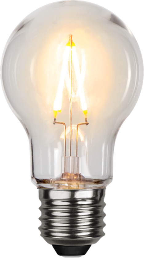 Utendørs E27 Filament LED 1W 2200K 55mm ikke dimbar - Klar