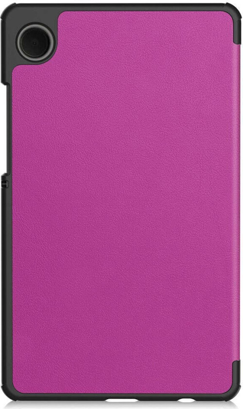 Samsung Galaxy Tab A11 Skinn Deksel m. Stativfunksjon - Lilla