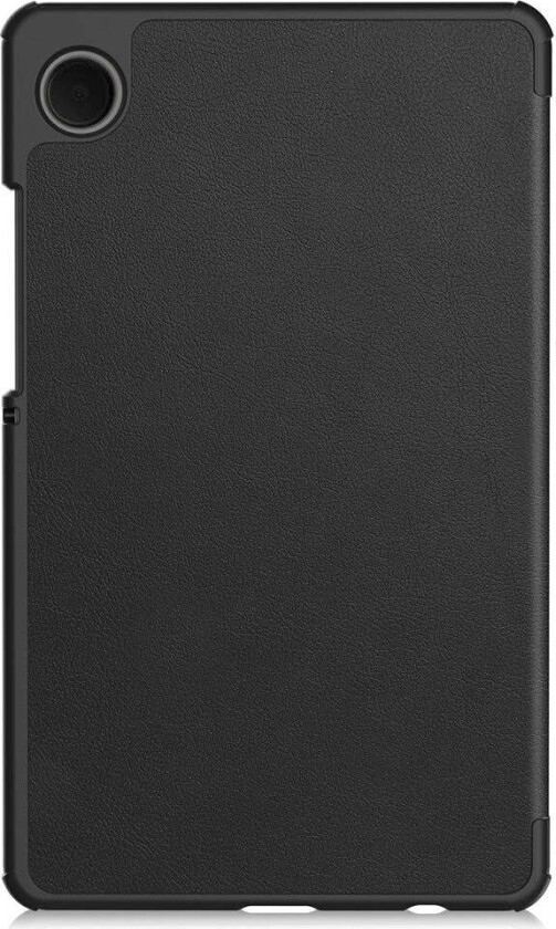 Samsung Galaxy Tab A11 Skinn Deksel m. Stativfunksjon - Svart